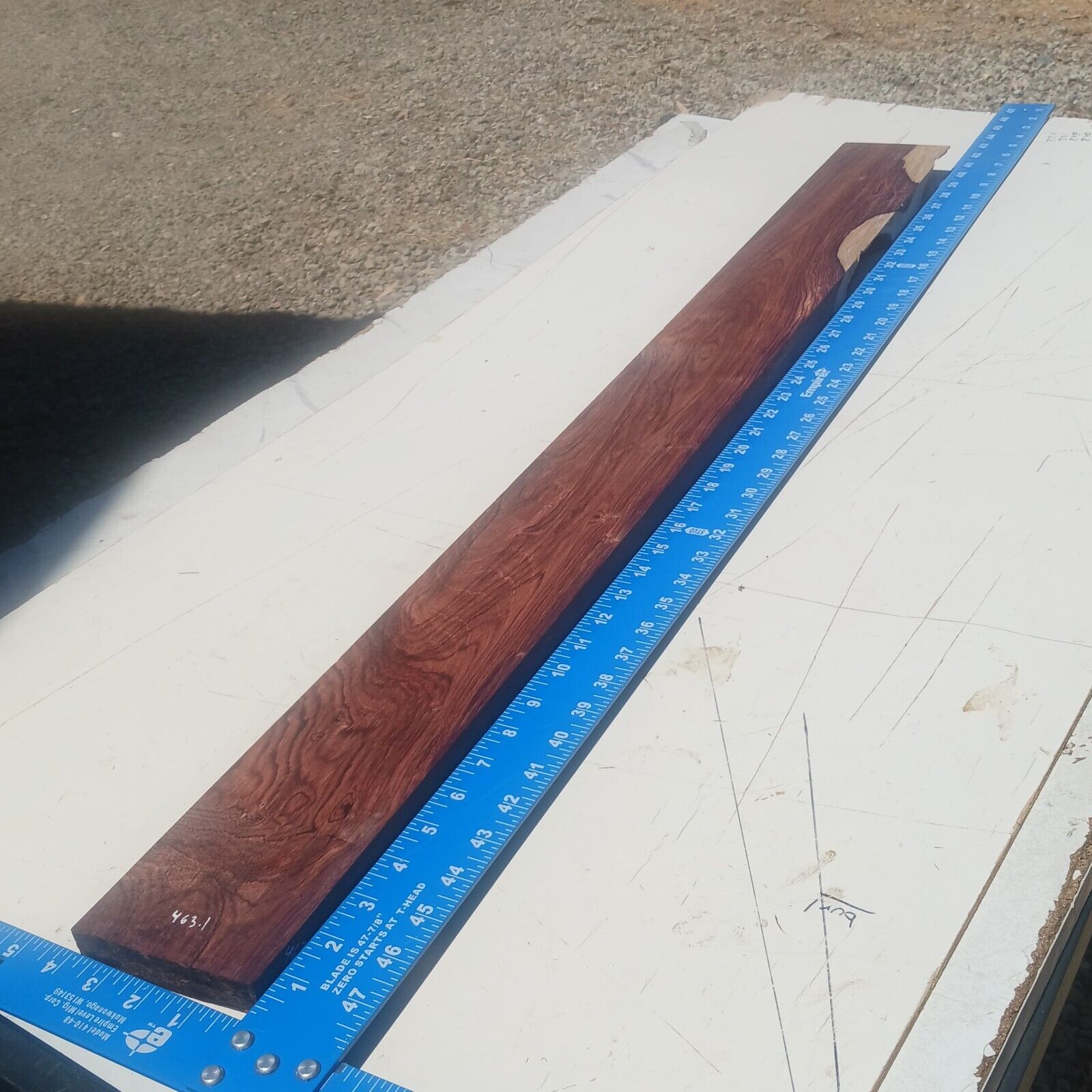 Honduran Rosewood G1 1.125x3.75x39.875 Blank Wood for Woodworking Projects 3 Honduran Rosewood G1 1.125x3.75x39.875 Blank Wood for Woodworking Projects - Image 3