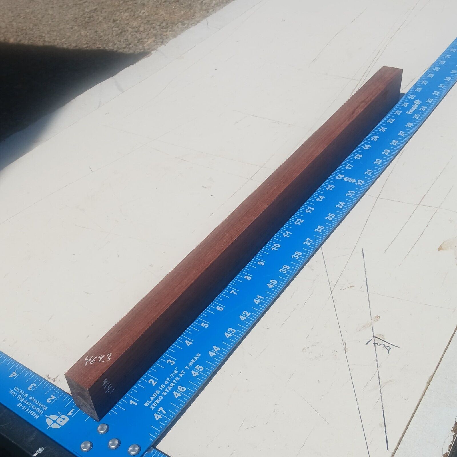 Honduran Rosewood G1 1.125x1.875x24.75 Blank Wood for Woodworking Projects 3 Honduran Rosewood G1 1.125x1.875x24.75 Blank Wood for Woodworking Projects - Image 3