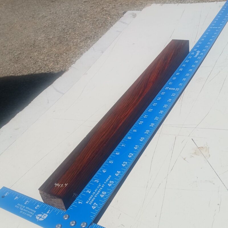 Mexican Cocobolo G1 1.875x2x24.25 Blank Wood for Woodworking Projects 6 57 825