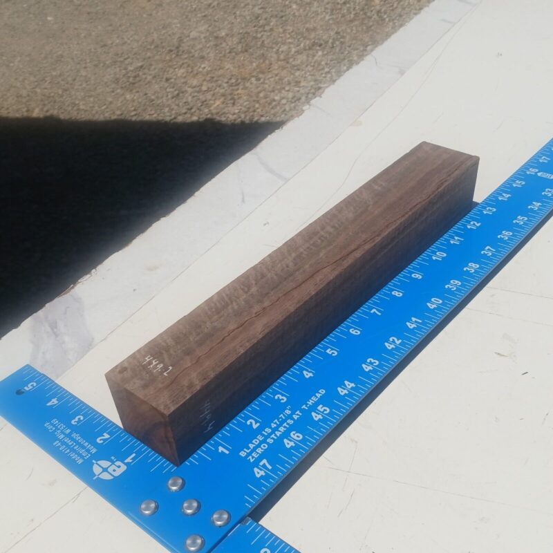 Claro Walnut G1 1.875x2.25x12.75 Blank Wood for Woodworking Projects 7 57 834