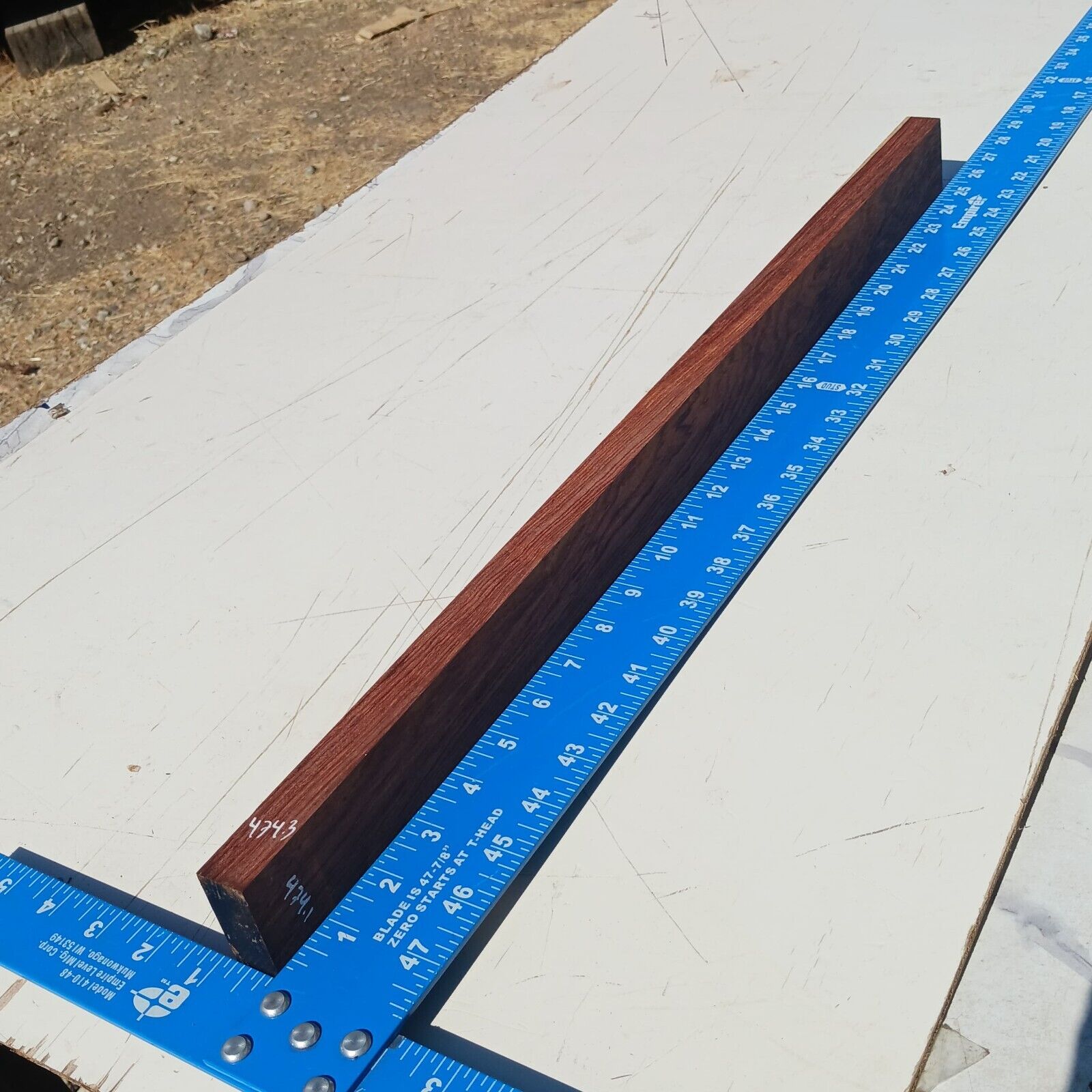 Honduran Rosewood G1 0.75x2x25 Blank Wood for Woodworking Projects 3 Honduran Rosewood G1 0.75x2x25 Blank Wood for Woodworking Projects - Image 3