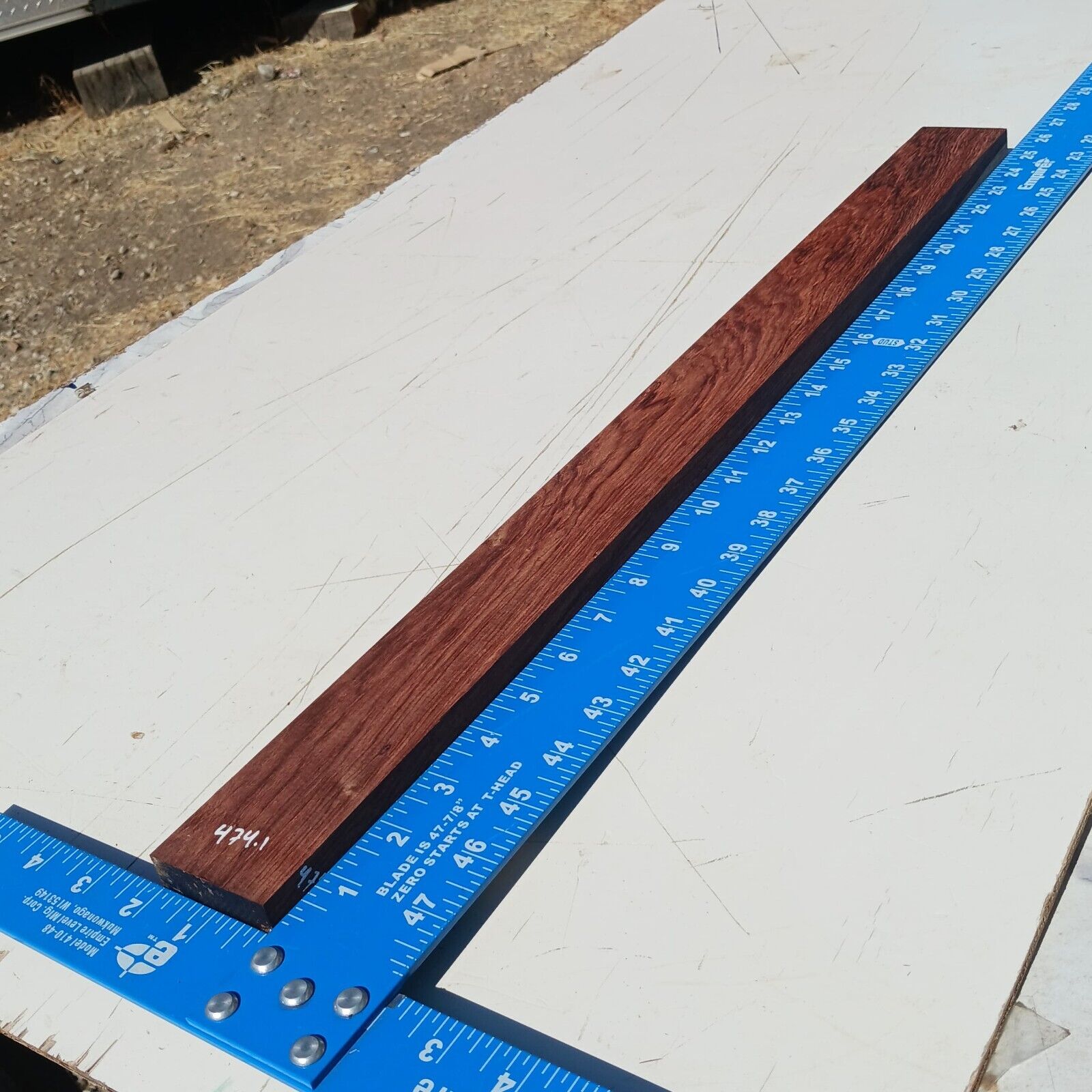 Honduran Rosewood G1 0.75x2x25 Blank Wood for Woodworking Projects 4 Honduran Rosewood G1 0.75x2x25 Blank Wood for Woodworking Projects - Image 4