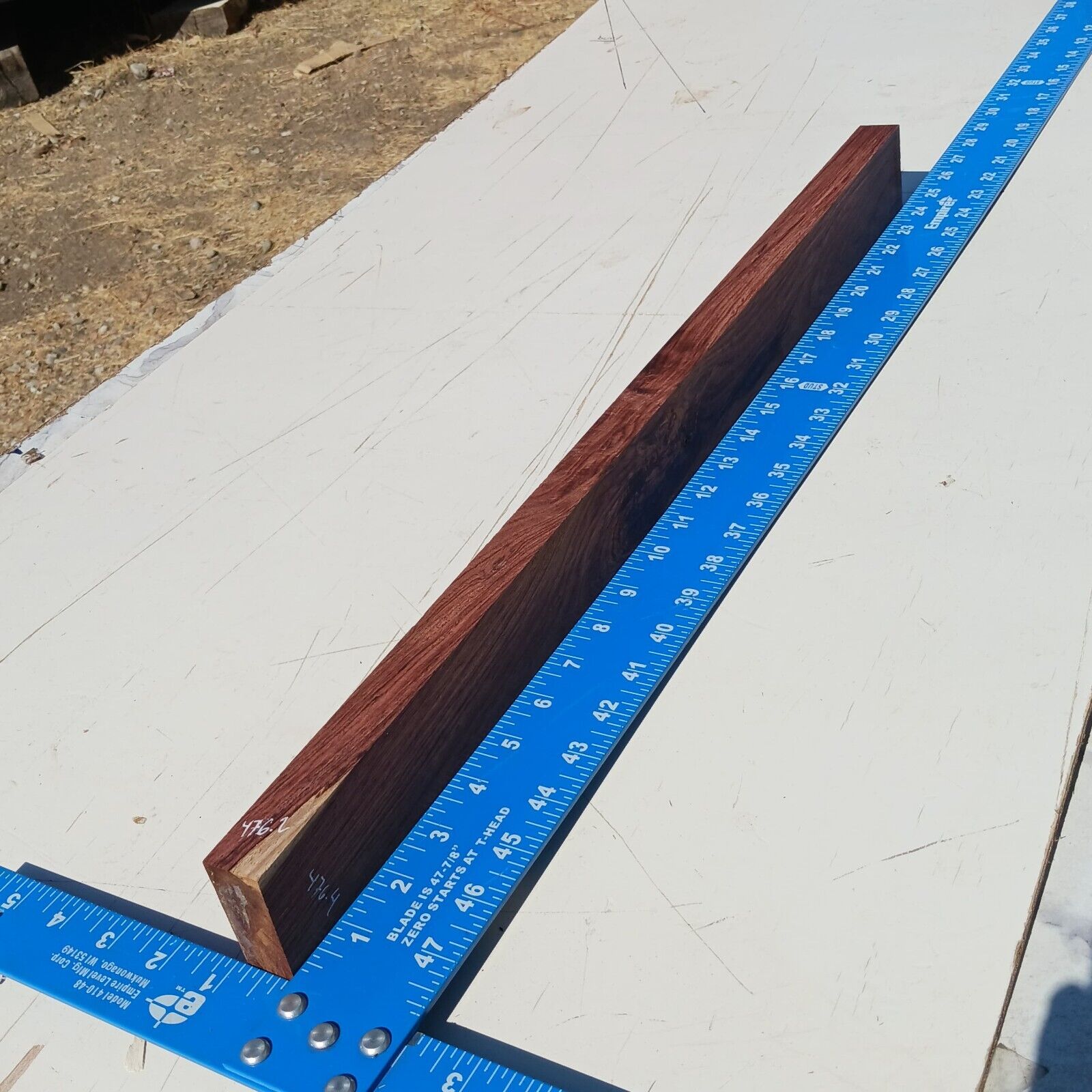 Honduran Rosewood G1 0.75x2.25x24.25 Blank Wood for Woodworking Projects 2 Honduran Rosewood G1 0.75x2.25x24.25 Blank Wood for Woodworking Projects - Image 2
