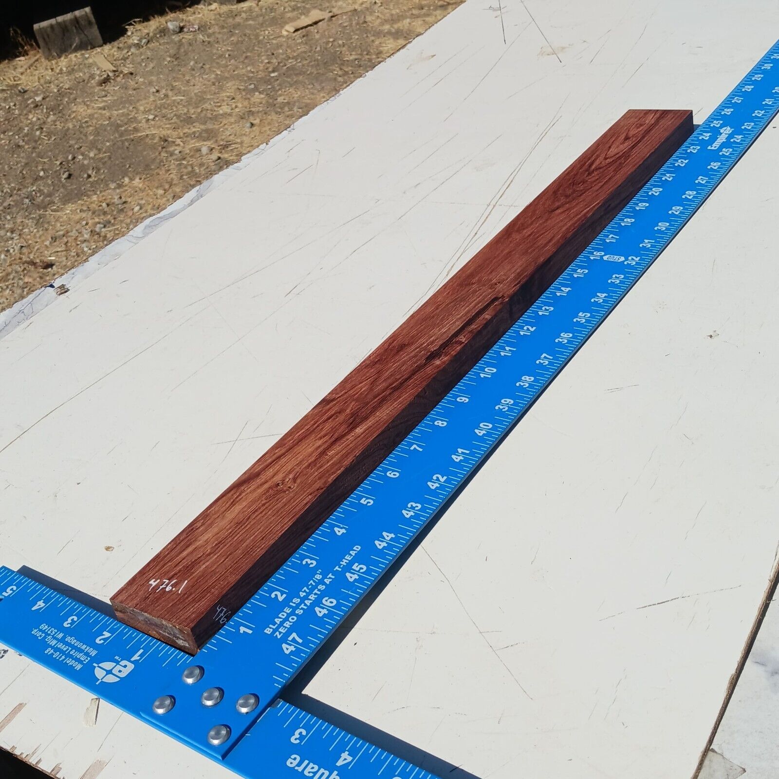 Honduran Rosewood G1 0.75x2.25x24.25 Blank Wood for Woodworking Projects 4 Honduran Rosewood G1 0.75x2.25x24.25 Blank Wood for Woodworking Projects - Image 4