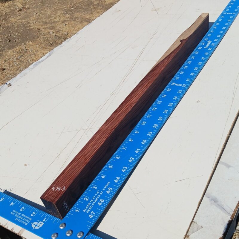Honduran Rosewood G1 1x2.125x27.375 Blank Wood for Woodworking Projects 5 57 872