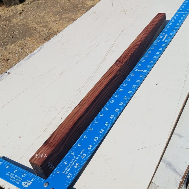 Honduran Rosewood G1 1x2.125x27.375 Blank Wood for Woodworking Projects 7 57 874