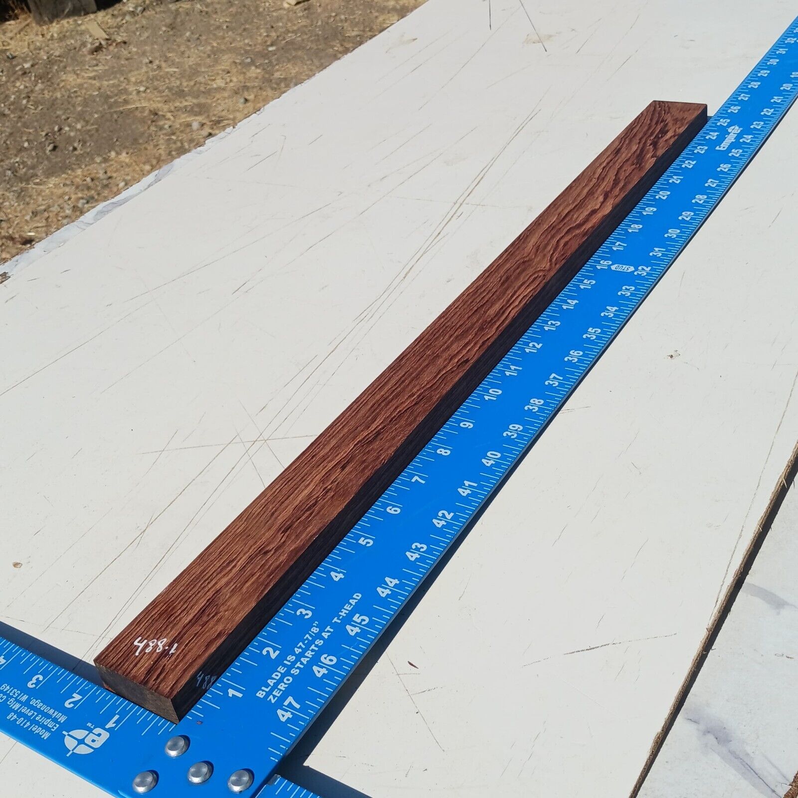 Honduran Rosewood G1 0.875x1.75x24.875 Blank Wood for Woodworking Projects 4 Honduran Rosewood G1 0.875x1.75x24.875 Blank Wood for Woodworking Projects - Image 4