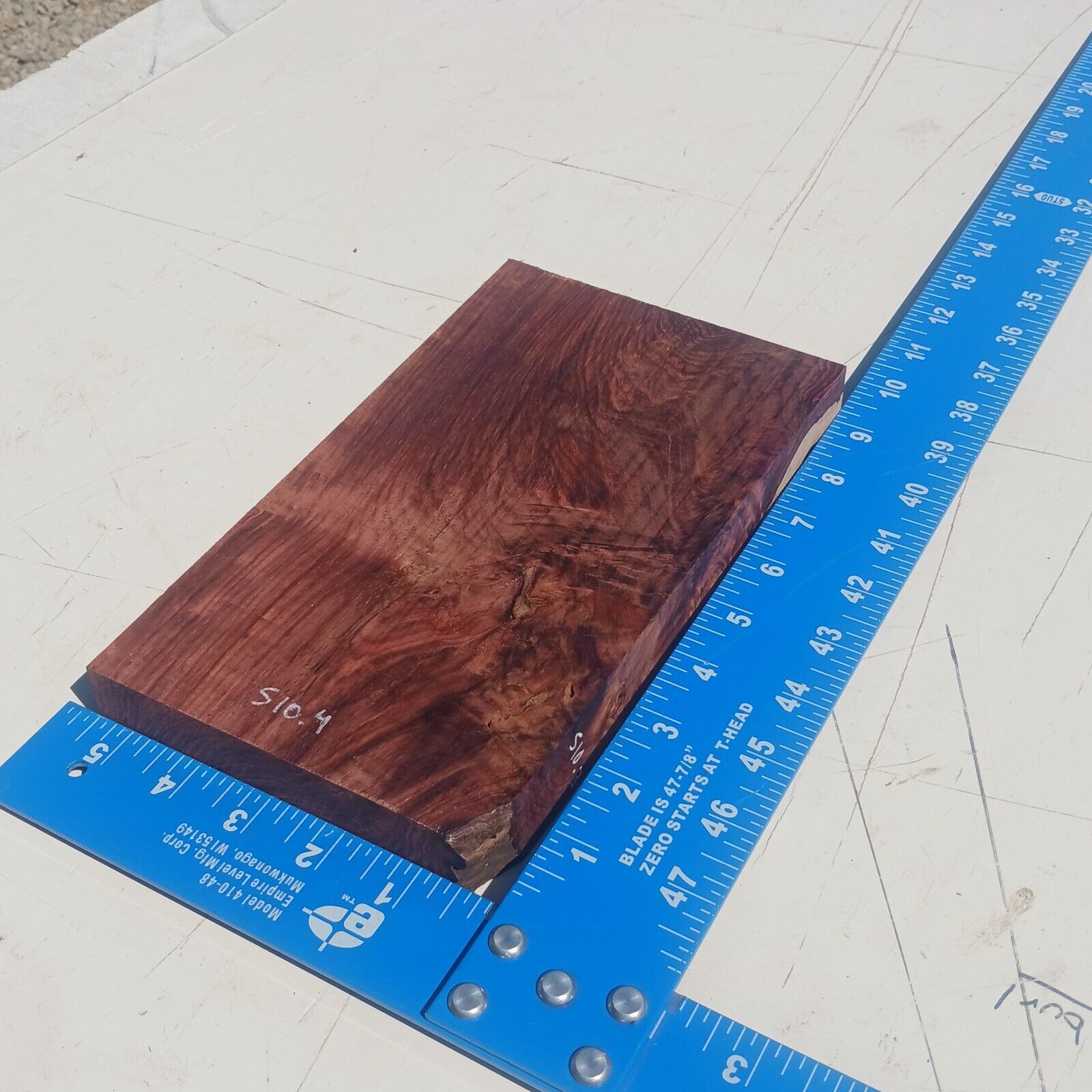 Honduran Rosewood Burl G3 1.125x5.375x9.5 Blank Wood for Woodworking Projects 1 Honduran Rosewood Burl G3 1.125x5.375x9.5 Blank Wood for Woodworking Projects