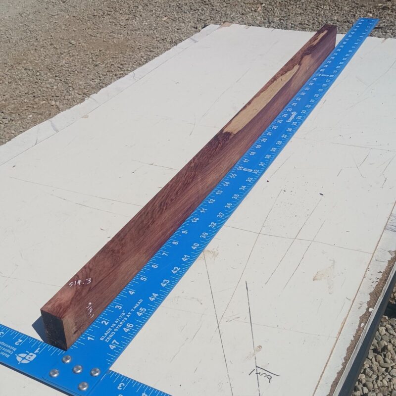 Honduran Rosewood G1 1.125x2.125x38.875 Blank Wood for Woodworking Projects 5 57 952