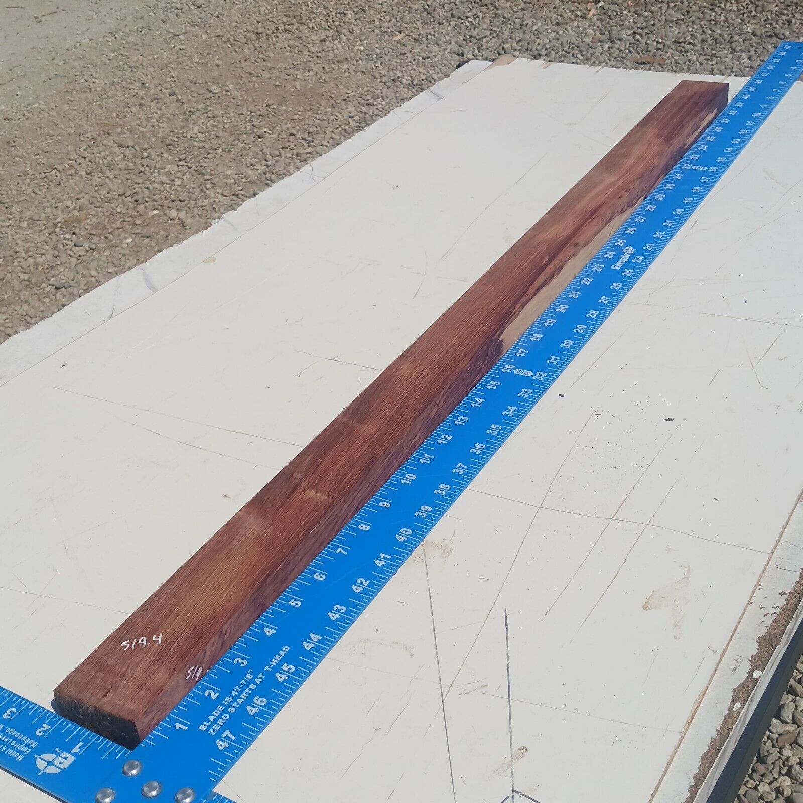 Honduran Rosewood G1 1.125x2.125x38.875 Blank Wood for Woodworking Projects 3 Honduran Rosewood G1 1.125x2.125x38.875 Blank Wood for Woodworking Projects - Image 3