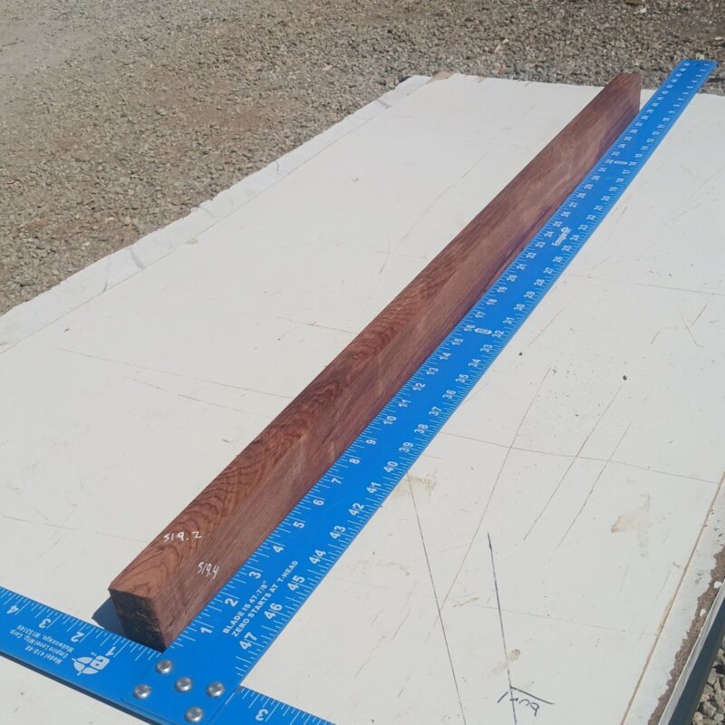 Honduran Rosewood G1 1.125x2.125x38.875 Blank Wood for Woodworking Projects 7 57 954