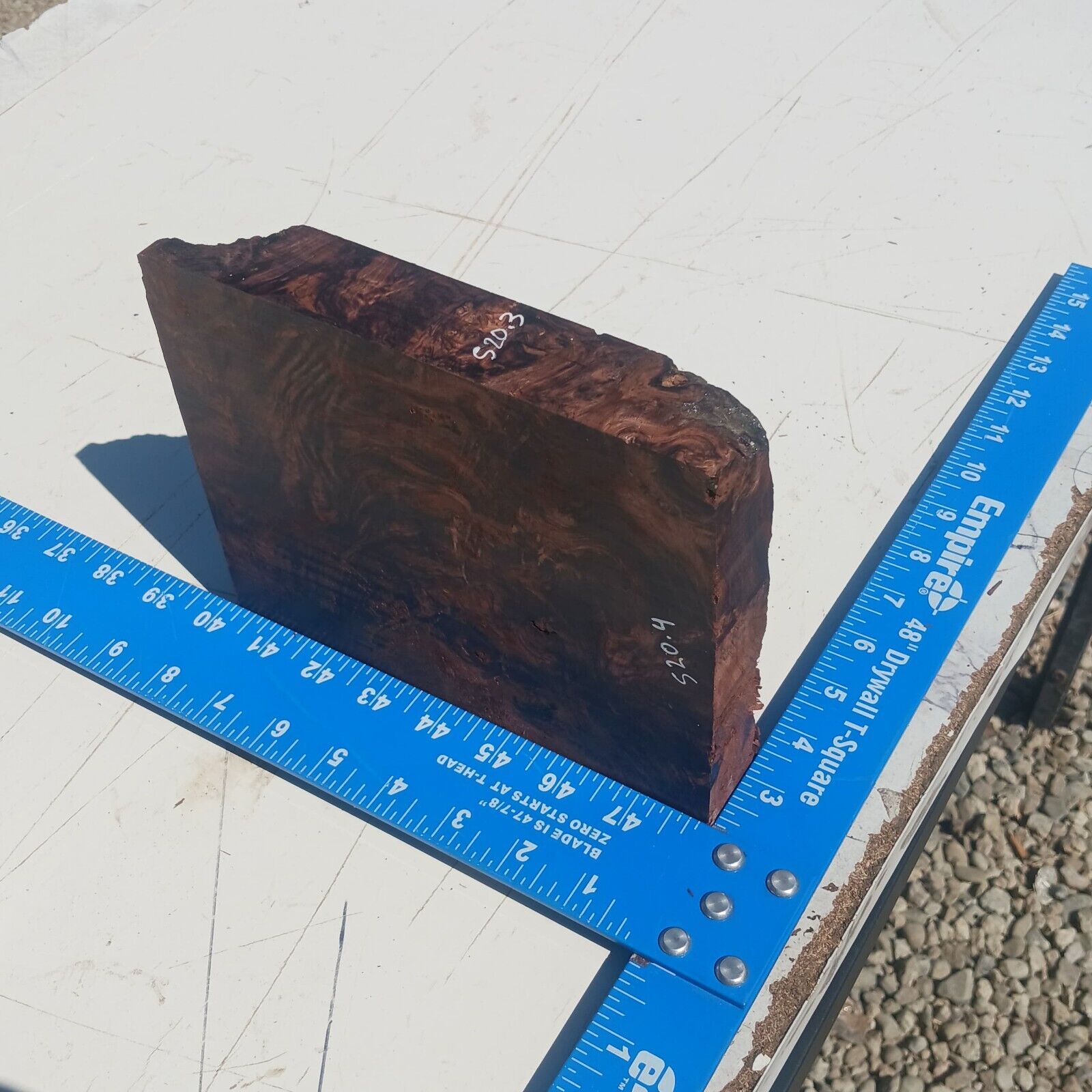 Honduran Rosewood Burl G2 1.375x6.75x7.75 Blank Wood for Woodworking Projects 2 Honduran Rosewood Burl G2 1.375x6.75x7.75 Blank Wood for Woodworking Projects - Image 2