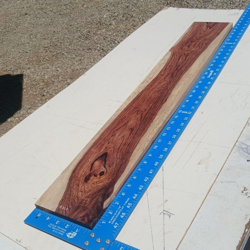 Honduran Rosewood G1 1x5.875x37 Blank Wood for Woodworking Projects 6 57 981