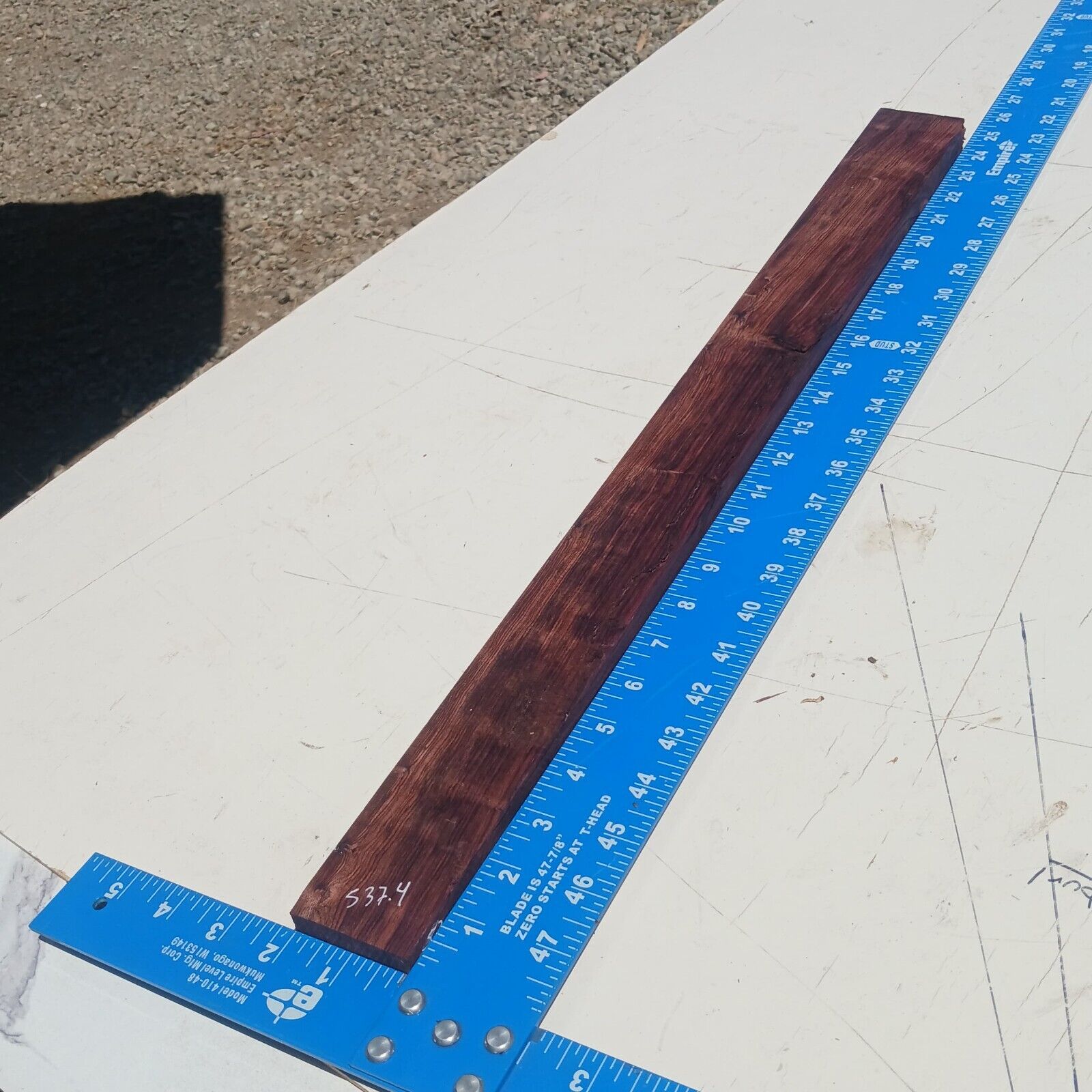 Honduran Rosewood G3 0.75x2.125x24.75 Blank Wood for Woodworking Projects 3 Honduran Rosewood G3 0.75x2.125x24.75 Blank Wood for Woodworking Projects - Image 3