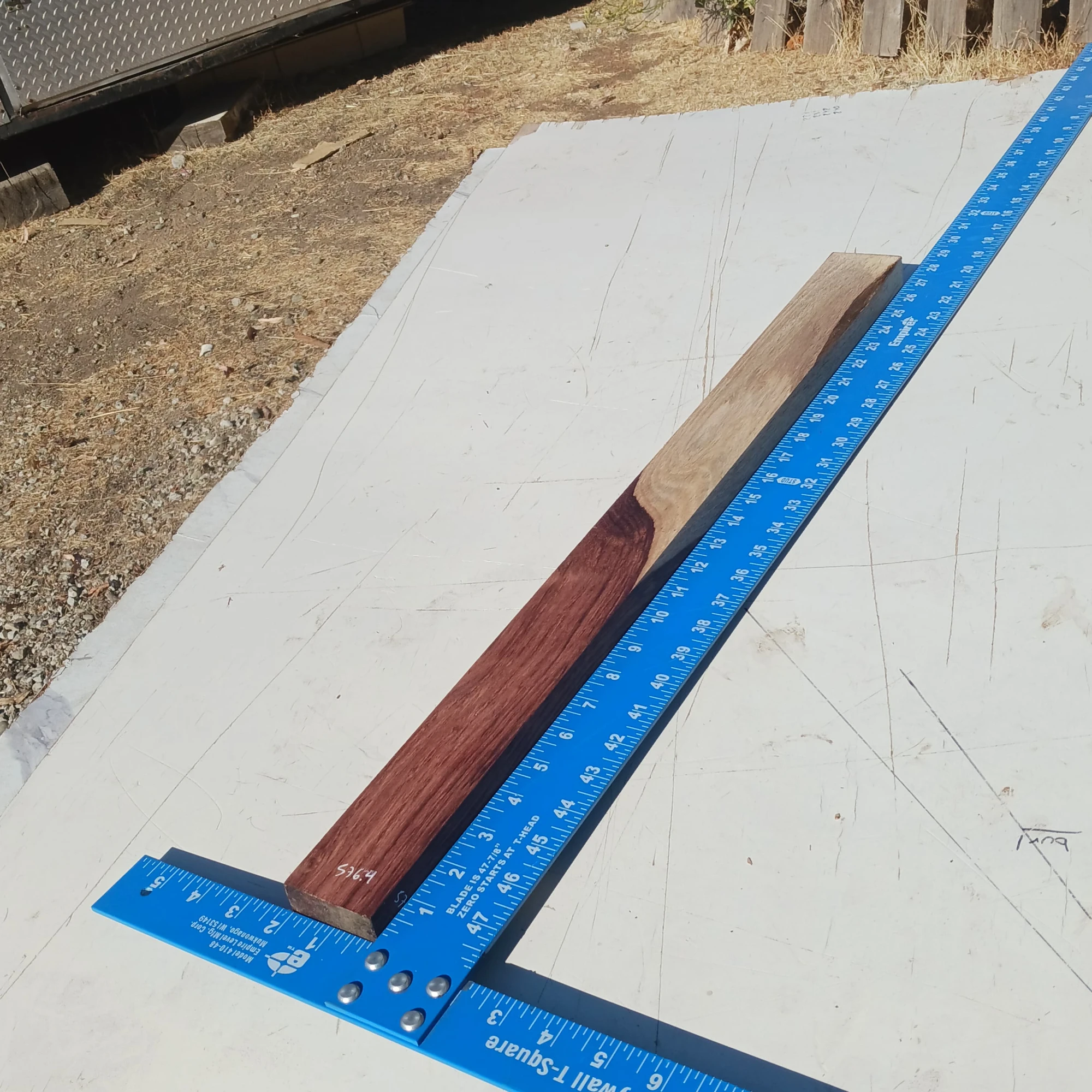 Honduran Rosewood G1 0.5x2.75x37.75 Blank Wood for Woodworking Projects 3 Honduran Rosewood G1 0.5x2.75x37.75 Blank Wood for Woodworking Projects - Image 3