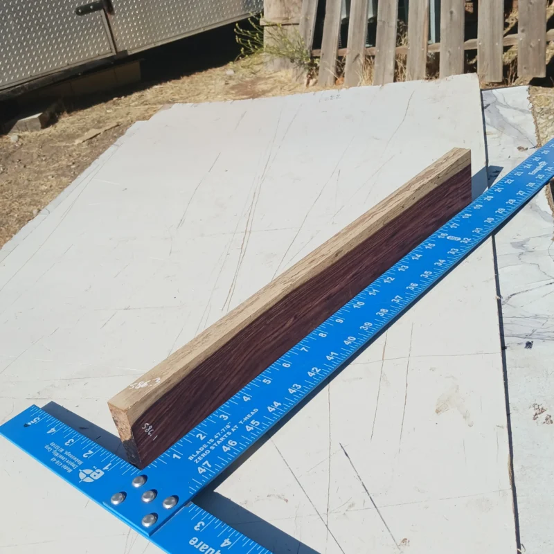 Honduran Rosewood G2 0.875x0.875x25.25 Blank Wood for Woodworking Projects 5 586.2