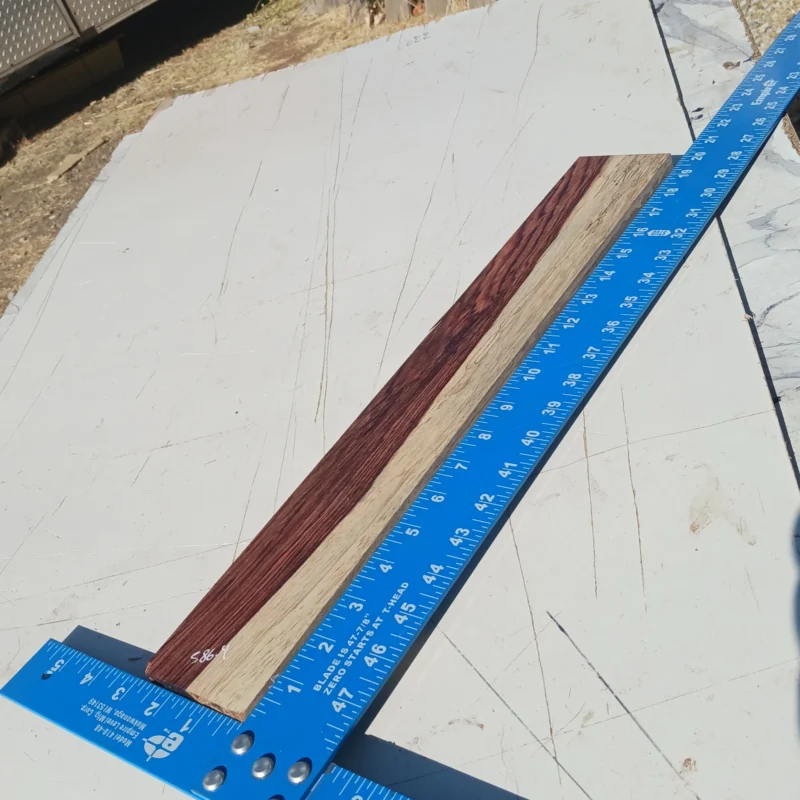 Honduran Rosewood G2 0.875x0.875x25.25 Blank Wood for Woodworking Projects 6 586.3