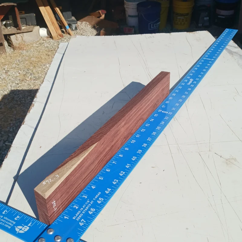 Honduran Rosewood G1 0.5x5.875x37 Blank Wood for Woodworking Projects 6 592.3