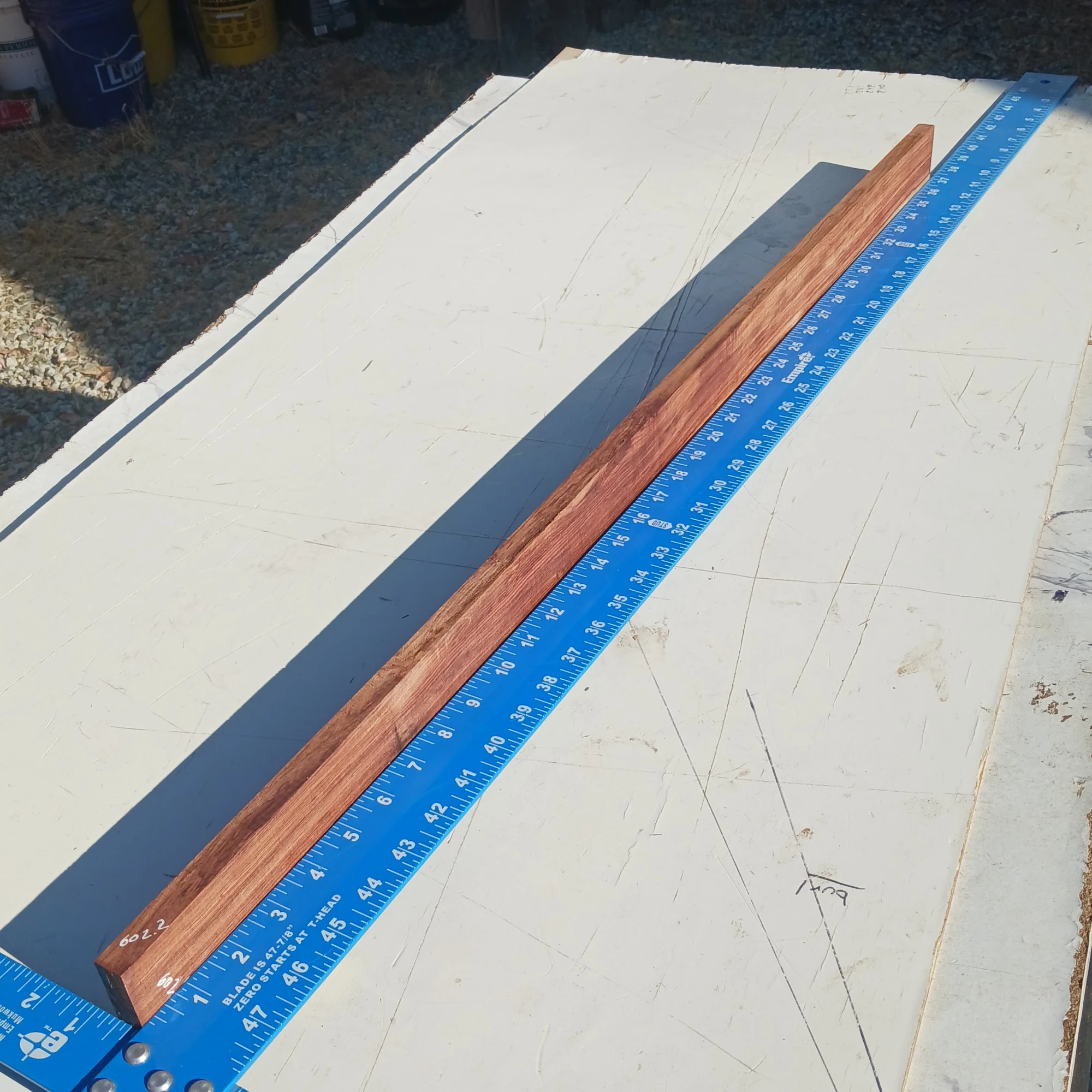 Honduran Rosewood G2 0.5x3.25x27.5 Blank Wood for Woodworking Projects 2 Honduran Rosewood G2 0.5x3.25x27.5 Blank Wood for Woodworking Projects - Image 2