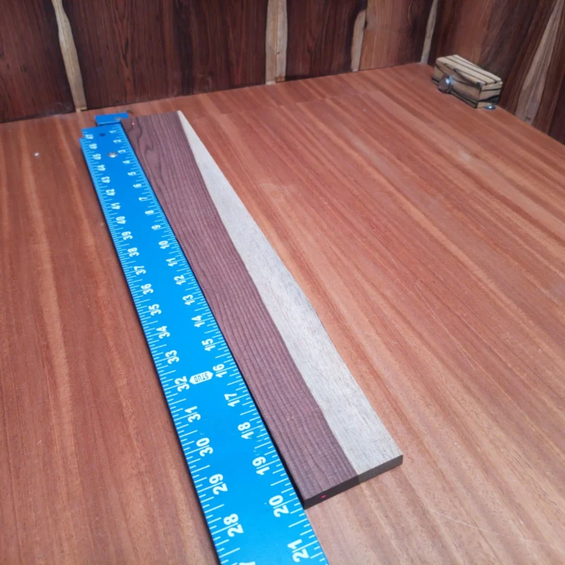 Crafted from premium Amazon rosewood, this fingerboards blank is perfect for luthiers seeking quality and reliability. With its quarter-sawn structure, it enhances tonal clarity and projection while being compatible with various acoustic builds. Ideal for custom guitar projects, this fingerboard ensures a comfortable playing experience, allowing creativity to flow freely. Elevate your next instrument design with our expertly sourced rosewood blank that brings both beauty and function together. It is a Amazon Rosewood Acoustic Quarter Sawn fingerboard blank with dimensions of 20.1 x 2.8 x 0.4 inches.