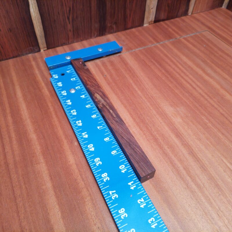 Looking for versatile wood? With Amazon Rosewood, you can craft exquisite guitar picks or elegant coasters, and even hand-carve spoons! This magical wood is perfect for creating unique bookmarks and luxurious jewelry boxes. Each project is bound to win applause... or at least a very appreciative nod! This piece of Amazon Rosewood measures 0.8 inches by 0.6 inches by 10.9 inches, offering a high-quality option for a variety of woodworking projects.