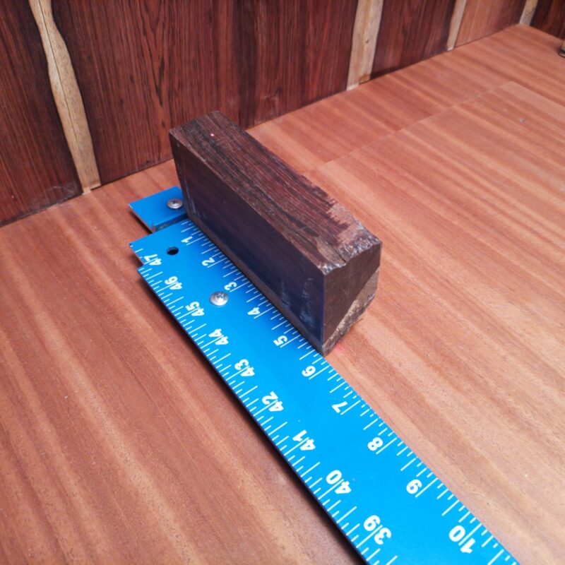 Discover endless possibilities with Amazon Rosewood: transform it into charming picture frames, exquisite jewelry boxes, and even luxurious guitar necks! Your creativity is the limit. Picture your guests sipping wine with custom stoppers, while admiring artisan chess pieces on your stylish coffee table. Whether it’s handy drawer pulls or streamlined tech gadgets, you’ll be whipping up delights with this wood. This piece of Amazon Rosewood measures 1.4 inches by 2.7 inches by 5.8 inches, offering a high-quality option for a variety of woodworking projects.