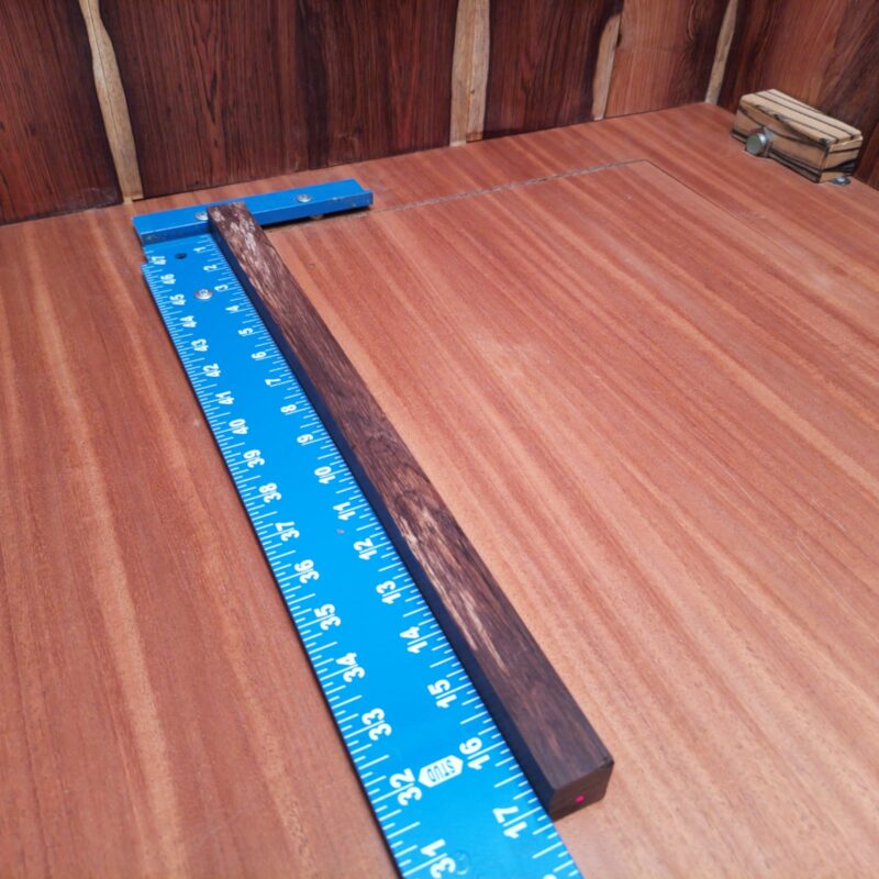 With a piece of Brazilian Rosewood, you can craft everything from luxurious drawer pulls to custom guitar necks. Picture chic desk organizers or elegant candle holders brightening your space. This versatile wood transforms into stylish napkin rings and unique wine bottle stoppers, showing off the beauty of nature in every form—perfect to impress friends or add flair to your home! This piece of Brazilian Rosewood measures 0.9 inches by 0.9 inches by 16.9 inches, offering a high-quality option for a variety of woodworking projects.