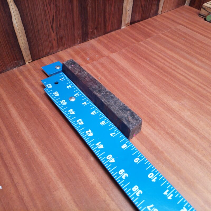 Transform that Honduran Rosewood Burl into a showstopper! Picture your custom guitar bridge, luxury phone docking station, or high-end keychains making their debut. Whether it’s artistic drawer pulls or unique clock faces, this wood is bound to steal the show - just like someone at a family reunion bringing the best casserole! This piece of Honduran Rosewood Burl measures 1.0 inches by 0.8 inches by 7.5 inches, offering a high-quality option for a variety of woodworking projects.