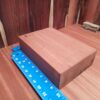 Honduran Mahogany 2.7" X 6.6" X 9.4" Wood Blank for Woodworking Projects - HMDL001138 9 With a piece of Honduran Mahogany, you could whip up custom drawer pulls, craft stylish coat hooks, or even design high-end serving boards that'll make your dinner guests go "wow!" Let's not forget those unique picture frames that will make your photos look like art! It's the perfect way to ensure your home feels luxe and artistic! This piece of Honduran Mahogany measures 2.7 inches by 6.6 inches by 9.4 inches, offering a high-quality option for a variety of woodworking projects.