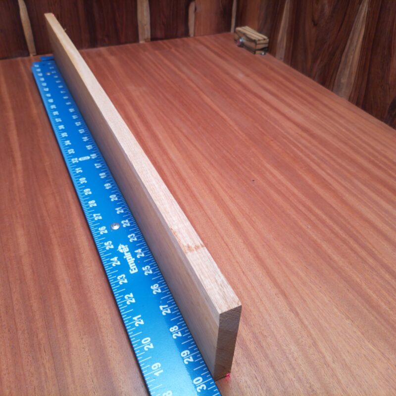 With a piece of Honduran Mahogany, you could make anything from a custom knife handle to a stylish writing instrument that says, 