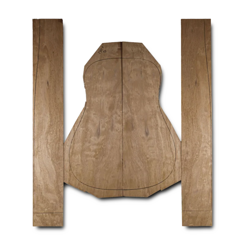 Honduran Mahogany Acoustic Guitar Back and Sides Dreadnought (DT) Set - HMDT000452