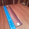 Introducing a stunning fingerboard blank crafted from Honduran Rosewood. Perfectly rift sawn, this piece ensures superior stability and beauty in your next acoustic project. The rich, dark hues and tight grain pattern create an eye-catching aesthetic that will elevate any guitar build. Say goodbye to generic fingerboards and hello to authenticity with this meticulously sourced rosewood, ideal for luthiers seeking to create exceptional instruments. It is a Honduran Rosewood Acoustic Rift Sawn fingerboard blank with dimensions of 20.3 x 3.4 x 0.4 inches.