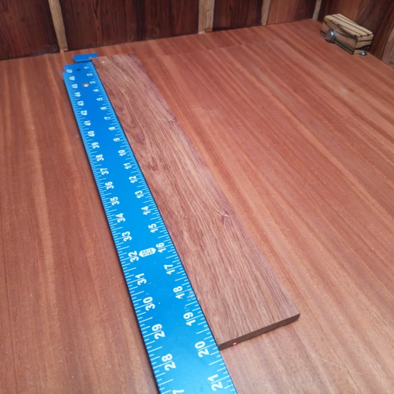 Fingerboard Blanks 140 Discover the beauty of Honduran Rosewood in a fingerboards blank crafted for luthiers. Its rift-sawn design ensures optimal stability and sound quality. Ideal for creating acoustic masterpieces, this blank delivers stunning aesthetics and powerful tones, making it a must-have for both amateur and professional musicians. Unlock your creativity with this unique, high-quality wood that looks as good as it sounds. Perfect for your next acoustic project! It is a Honduran Rosewood Acoustic Rift Sawn fingerboard blank with dimensions of 20.0 x 2.8 x 0.4 inches.