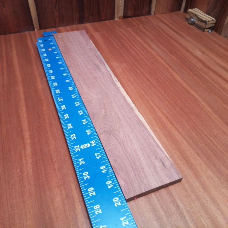 Elevate your luthier skills with our premium Honduran Rosewood blank. This rift sawn piece features rich hues and impressive tonal qualities perfect for crafting stunning acoustic instruments. Ideal for guitar backs, sides, or even ukuleles, this wood not only looks beautiful but also enhances sound performance, making every pluck and strum a delight. Whether you're a seasoned pro or just starting out, this blank will add a touch of elegance to your projects. It is a Honduran Rosewood Acoustic Rift Sawn fingerboard blank with dimensions of 20.0 x 3.5 x 0.4 inches.