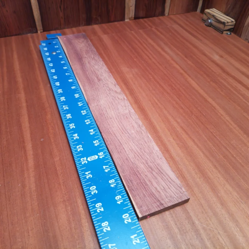 Unlock your creative potential with this premium Honduras Rosewood blank, perfect for luthiers crafting acoustic masterpieces. Its impressive dark, rich grains enhance the aesthetic appeal while providing outstanding tonal qualities. This fingerboards blank is ideal for enhancing playability and sound, ensuring your instruments stand out. Get ready to transform your designs into professional-grade acoustic guitars with ease! It is a Honduran Rosewood Acoustic Rift Sawn fingerboard blank with dimensions of 20.1 x 2.8 x 0.4 inches.