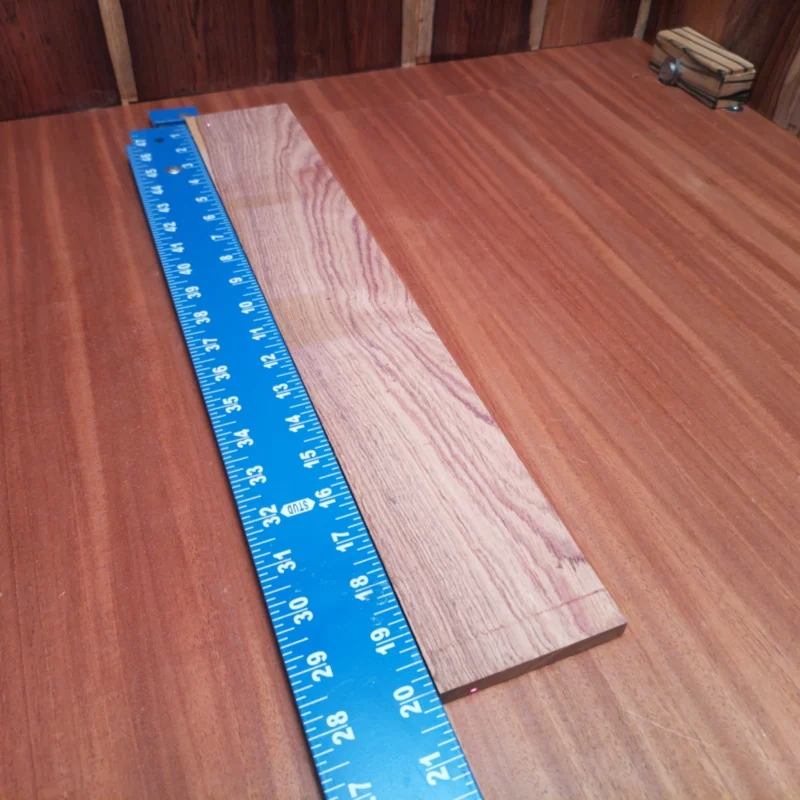 Elevate your acoustic instrument craftsmanship with this beautiful Honduran Rosewood blank. Known for its rich tones and stunning grain patterns, this rift-sawn piece is perfect for creating a warm, resonant sound. Ideal for luthiers who appreciate quality materials, this fingerboards blank is designed to enhance your instruments and make them stand out in any performance setting. It is a Honduran Rosewood Acoustic Rift Sawn fingerboard blank with dimensions of 20.1 x 3.2 x 0.4 inches.
