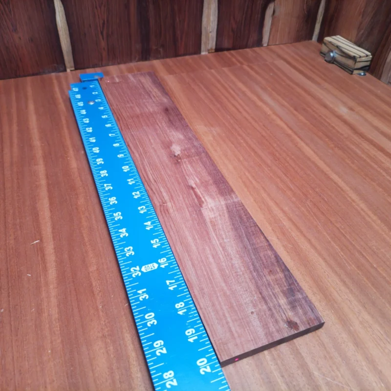 Fingerboard Blanks 64 Elevate your instrument-building game with this premium Honduran Rosewood blank, perfect for luthiers. With a rich, warm tone and stunning grain, this wood brings vibrancy and character to your acoustic masterpieces. Ideal for creating beautifully resonant bodies that impress both players and listeners alike. Use this versatile blank to craft your next guitar, ukulele, or custom project and experience the joy of working with top-quality materials! It is a Honduran Rosewood Acoustic Rift Sawn fingerboard blank with dimensions of 20.0 x 3.8 x 0.3 inches.
