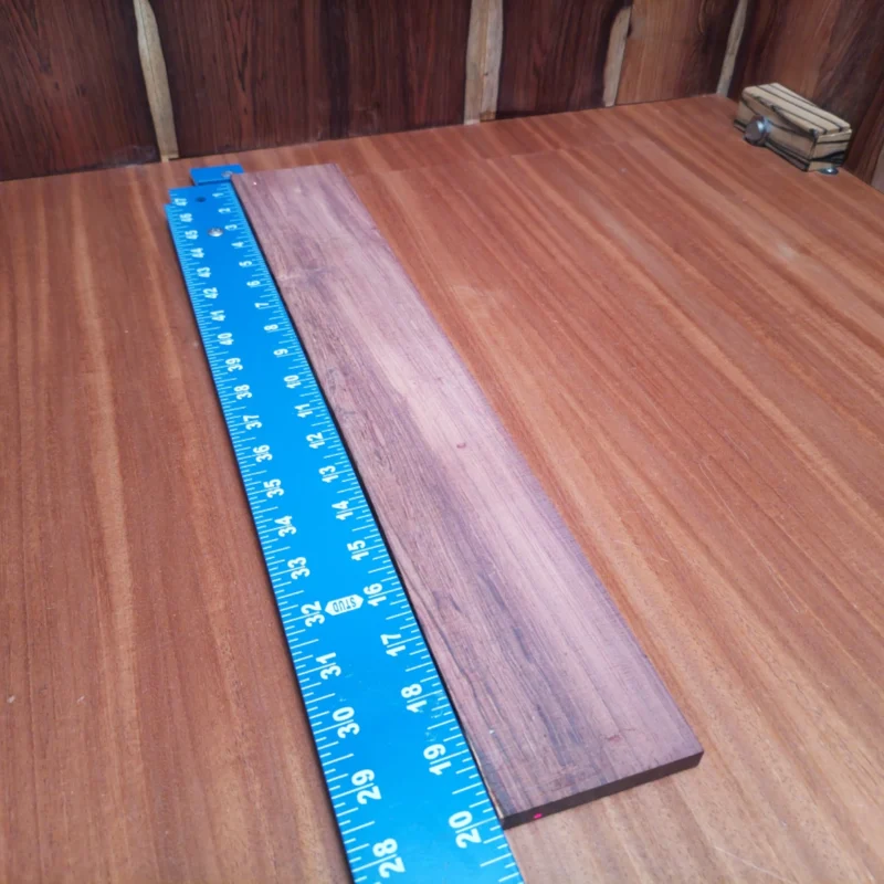 Elevate your stringed instruments with this Honduran Rosewood blank. Perfect for luthiers, its rift sawn design ensures consistent tonal quality and stunning aesthetics. Crafted with precision, this fingerboard will enhance playability and resonance, making each strum a joy. With its natural beauty and durability, it’s a must-have for your next project! It is a Honduran Rosewood Acoustic Rift Sawn fingerboard blank with dimensions of 20.1 x 3.3 x 0.4 inches.