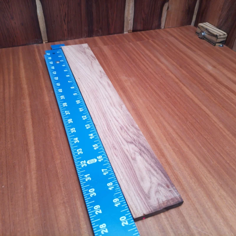Honduran Rosewood Acoustic Rift Sawn Fingerboard Blank 0.4" X 2.9" X 20.1" - HRAFBR000625 3 Crafted from premium Honduran rosewood, this fingerboards blank is your key to unlocking beautiful acoustic tones. Measuring 0.4