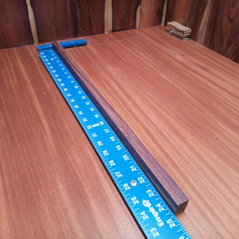Honduran Rosewood 0.7" X 1.1" X 24.5" Wood Blank for Woodworking Projects - HRDL001107 5 With a piece of Honduran Rosewood, your creativity can flow like a well-aged whiskey! Picture this: turning it into an elegant guitar neck, crafting high-end drawer pulls, or even creating a luxury pendant light. The possibilities are endless, from unique wine stoppers to bespoke table legs - your imagination is the only limit. This piece of Honduran Rosewood measures 0.7 inches by 1.1 inches by 24.5 inches, offering a high-quality option for a variety of woodworking projects.