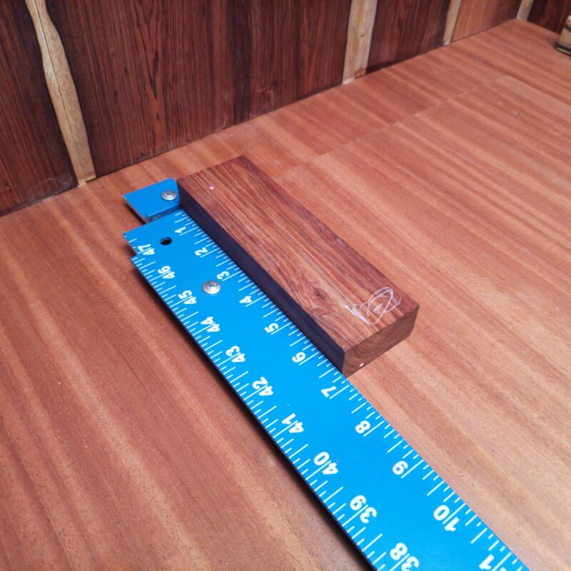 With this gorgeous piece of Honduran Rosewood, you can craft anything from a luxury knife handle to elegant coasters. Imagine high-end guitar fingerboards and custom drawer pulls just waiting for your inspiration! Go ahead and transform it into an exquisite picture frame or a decorative wall art, because who doesn’t love a DIY project that impresses friends? This piece of Honduran Rosewood measures 1.1 inches by 2.0 inches by 6.7 inches, offering a high-quality option for a variety of woodworking projects.