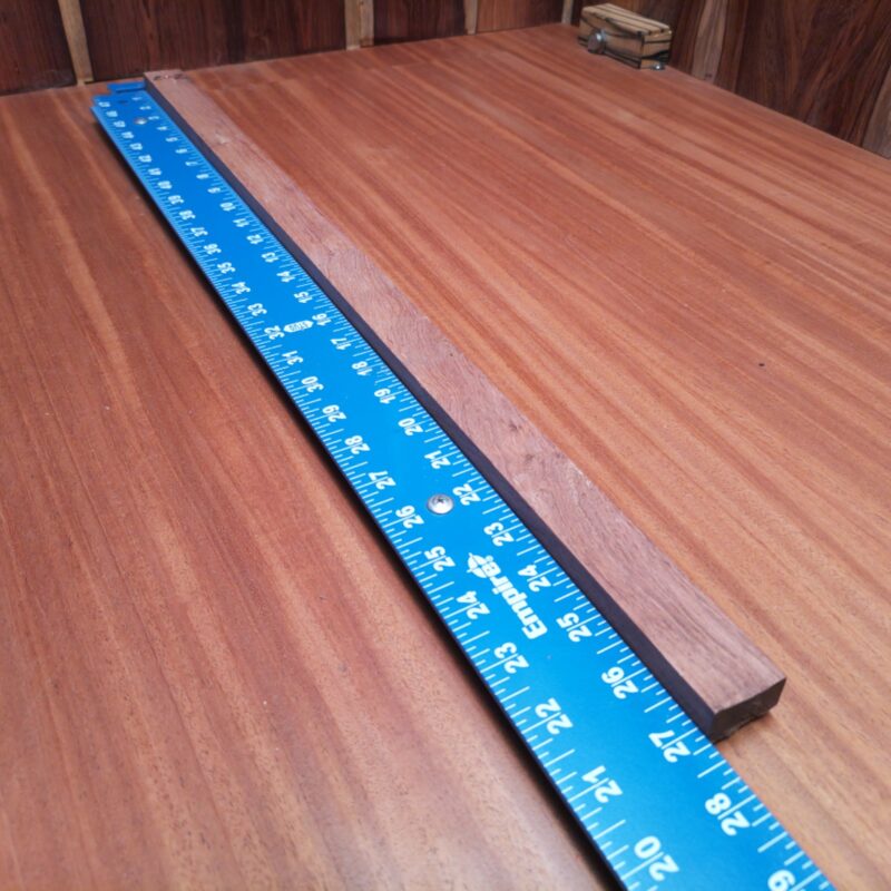 Dimensional Lumber 140 With Honduran Rosewood at your disposal, make everything from custom guitar necks to elegant picture frames - the possibilities are endless! Create stylish plant stands and luxurious drawer pulls, or even a unique knife handle that makes cooking feel like a gourmet affair. Your home decor will never be dull again, and your guests will be green with wood envy! This piece of Honduran Rosewood measures 0.7 inches by 1.2 inches by 27.0 inches, offering a high-quality option for a variety of woodworking projects.