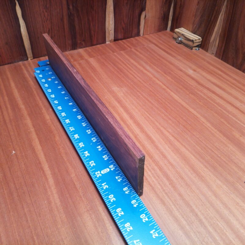 Honduran Rosewood 0.4" X 3.5" X 18.2" Wood Blank for Woodworking Projects - HRDL001172 7 Grab your Honduran Rosewood and craft wonders! Imagine unique drawer pulls, elegant picture frames, and custom guitar picks that make strumming a delight. Each piece is a chance to unleash creativity—whether it's high-end coasters or rustic candle holders, there's no limit to your artisanal ambitions. Let your imagination soar while playing with wood! This piece of Honduran Rosewood measures 0.4 inches by 3.5 inches by 18.2 inches, offering a high-quality option for a variety of woodworking projects.