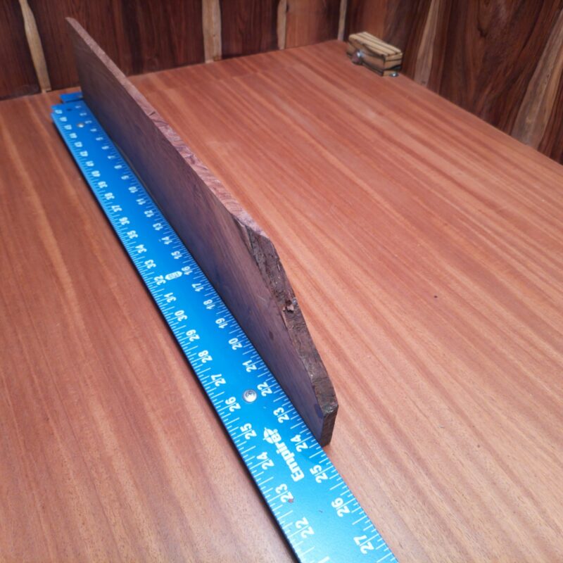 This Honduran Rosewood has potentials like custom drawer fronts that’ll make you swoon! Fancy coasters perfect for your iced tea can’t be overlooked, paired with bespoke candle holders and elegant picture frames. Picture it adorning your home – trust me, your guests will want to steal them (but we won’t tell). This piece of Honduran Rosewood measures 0.3 inches by 4.4 inches by 24.0 inches, offering a high-quality option for a variety of woodworking projects.