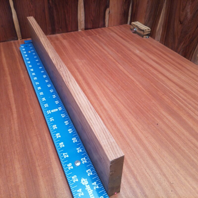 Transform that Honduran Rosewood into an exclusive jewelry box, stylish bookends, or an ornate wall shelf! If your creativity runs wild, consider using that luxury wood to create elegant candle holders or a custom guitar pick that really strikes the right chord. Just imagine the awe when guests recognize the high-end cutting board that’s actually a gourmet cheese board! This piece of Honduran Rosewood measures 0.8 inches by 3.9 inches by 24.4 inches, offering a high-quality option for a variety of woodworking projects.