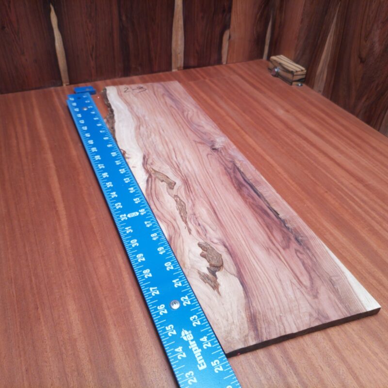 With Honduran Rosewood, your design game is on point! Craft elegant drawer fronts, stylish coasters, and artful photo frames that can turn any dull room into a gallery. As you conjure up unique tablet stands and eye-catching sculptures, remember: the only limit is your imagination! This piece of Honduran Rosewood measures 0.4 inches by 7.2 inches by 24.6 inches, offering a high-quality option for a variety of woodworking projects.
