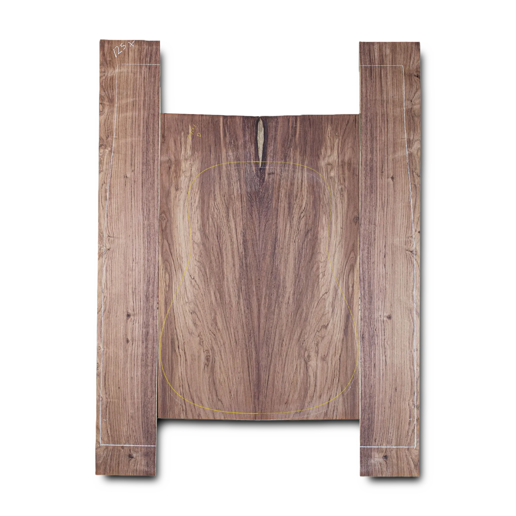 Honduran Rosewood Acoustic Guitar Back and Sides Dreadnought (DT) Set - HRDT000175 1 Honduran Rosewood Acoustic Guitar Back and Sides Dreadnought (DT) Set - HRDT000175
