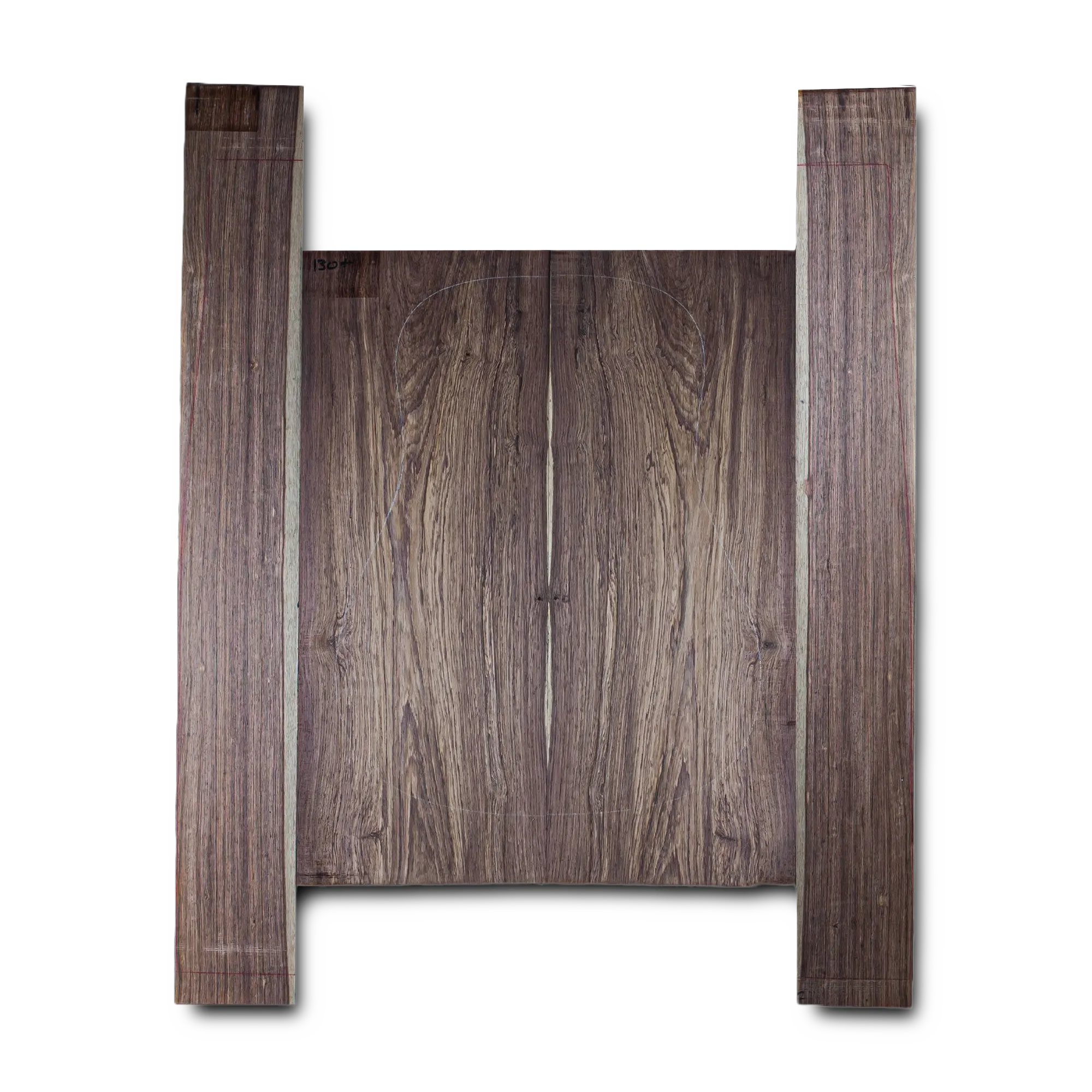 Honduran Rosewood Acoustic Guitar Back and Sides Dreadnought (DT) Set - HRDT000267 1 Honduran Rosewood Acoustic Guitar Back and Sides Dreadnought (DT) Set - HRDT000267