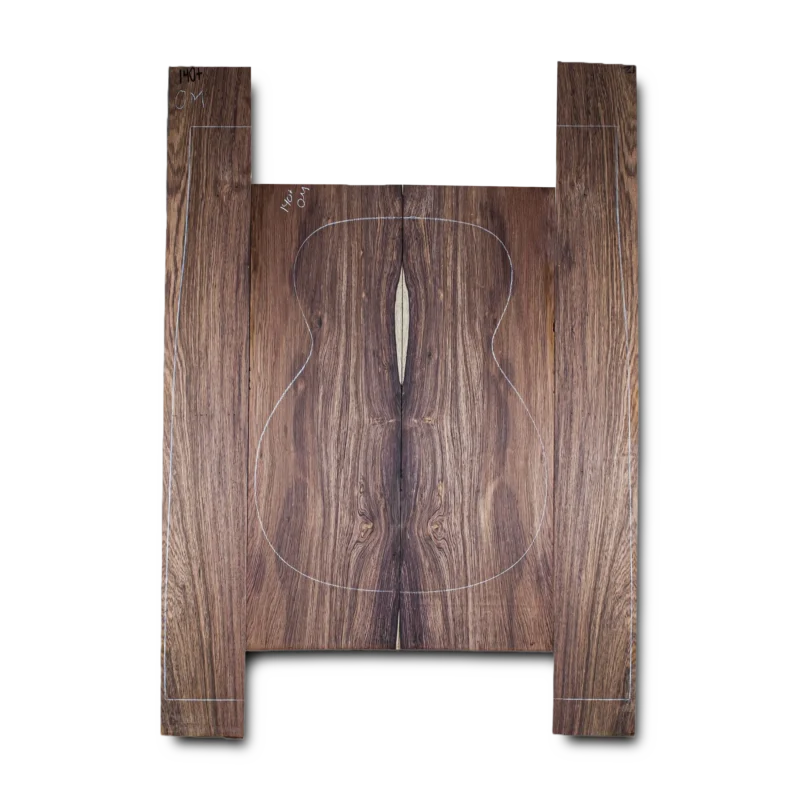 Honduran Rosewood Acoustic Guitar Back and Sides Orchestra Model (OM) Set - HROM000350