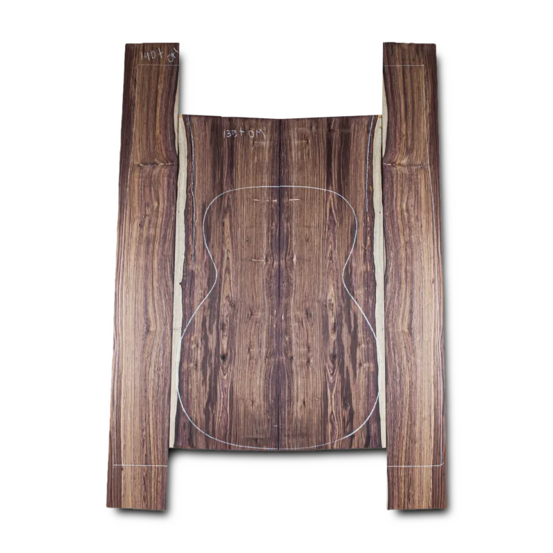 Honduran Rosewood Acoustic Guitar Back and Sides Orchestra Model (OM) Set - HROM000360